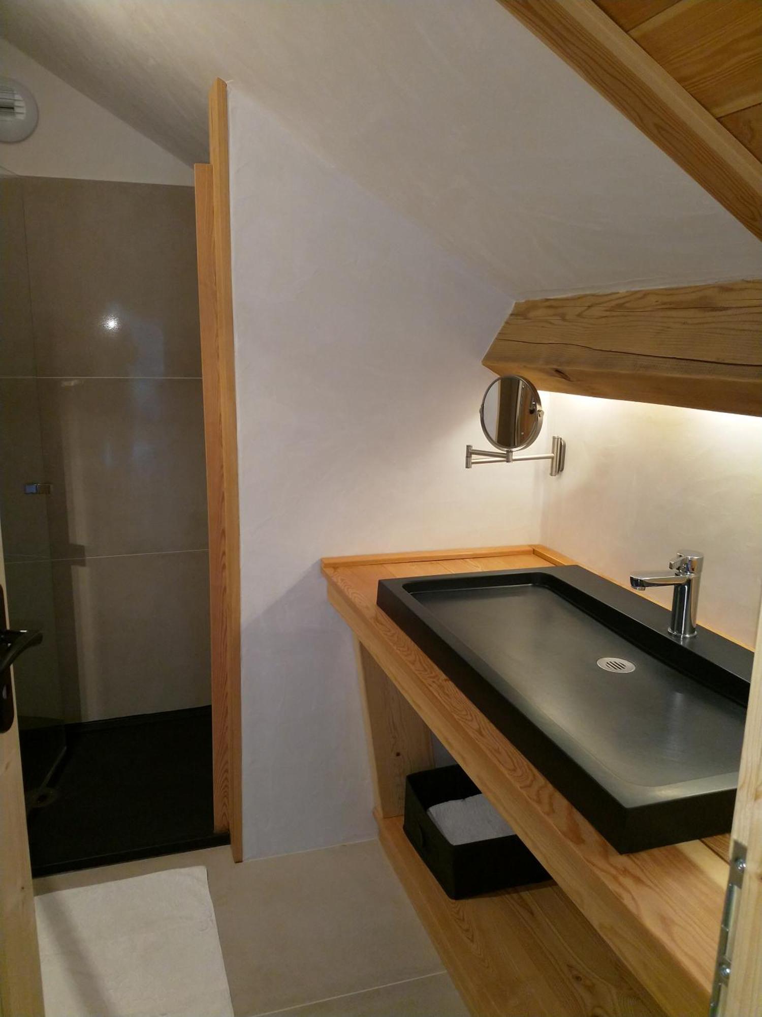 Ferienwohnung Le Grenier Du Roux Abriès Exterior foto